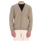 A.p.c. Ren bomullscardigan modell Jamie Beige, Herr