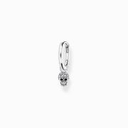 Thomas Sabo Enkel creol med skalle hänge silver Cr706-643-14 Gray, Dam