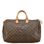 Louis Vuitton Vintage Pre-owned Canvas louis-vuitton-vskor Brown, Dam