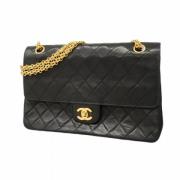 Chanel Vintage Pre-owned Laeder chanel-vskor Black, Dam