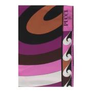 Emilio Pucci Abstrakt Sidenscarf Fw24 Multicolor, Dam