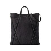 Alexander McQueen Nylon axelremsvskor Black, Dam