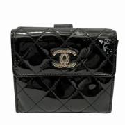 Chanel Vintage Pre-owned Laeder plnbcker Black, Dam