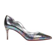 Christian Louboutin Metalliskt Läder Hot Chick Pumps Multicolor, Dam