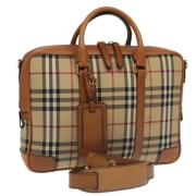 Burberry Vintage Pre-owned Laeder handvskor Beige, Dam