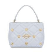 Love Moschino Celeste Handväska för Kvinnor Blue, Dam