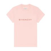 Givenchy Rosa Slim 4G T-shirt Pink, Dam