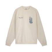 Filling Pieces Sweatshirt Gardener Antique White Beige, Herr