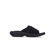 Teva Svart Slide Sandal med Justerbara Remmar Black, Herr