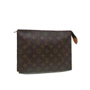 Louis Vuitton Vintage Pre-owned Canvas louis-vuitton-vskor Brown, Dam