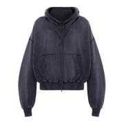 R13 Hoodie Gray, Dam