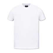 Emporio Armani T-shirt med logotyp White, Herr