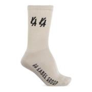 44 Label Group Mjuka strumpor i sockor i bomull Gray, Herr