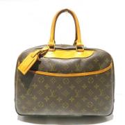 Louis Vuitton Vintage Pre-owned Canvas handvskor Brown, Dam