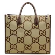 Gucci Vintage Pre-owned Laeder totevskor Beige, Dam