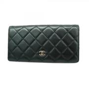 Chanel Vintage Pre-owned Laeder plnbcker Black, Dam