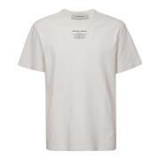 Golden Goose Journey Regular Cotton T-Shirt White, Herr