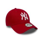 New Era Röd Yankees Ungdomsliga Keps Red, Herr