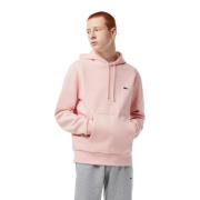 Lacoste Rosa Small Logo Hoodie Pink, Herr