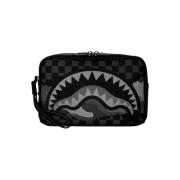 Sprayground Svart Camo Toalettväska Black, Dam