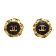 Chanel Vintage Pre-owned Tyg chanel-smycken Yellow, Dam