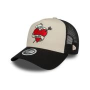 New Era Svart Strass Truckerkeps Multicolor, Herr