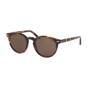 Ralph Lauren Brun Acetat Solglasögon Brown, Dam