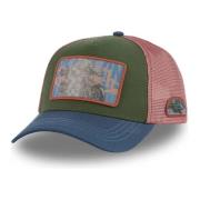 VON Dutch Grön ull trucker keps Multicolor, Herr