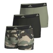 Adidas Grön Active Flex Bomull Camo Boxers Green, Herr