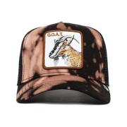 Goorin Bros Svart Acid Goat Trucker Cap Multicolor, Herr