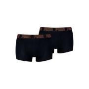 Puma Svarta vardagstrunk bipack boxers Black, Herr