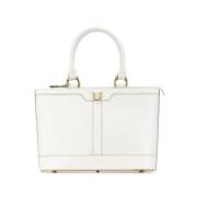 Burberry Vintage Pre-owned Laeder handvskor White, Dam