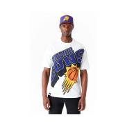 New Era Vit Suns NBA T-shirt White, Herr