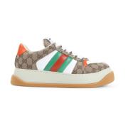 Gucci Dubbel Screener Sneakers Multicolor, Herr