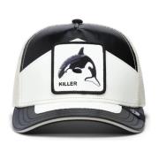 Goorin Bros Svart Orca Moto Killer Cap Black, Herr