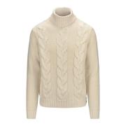 K-Way Stiligt Stickat Sortiment Beige, Herr