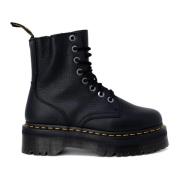 Dr. Martens Svarta Snörstövlar för kvinnor Black, Dam