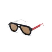 Thom Browne Ues933A 964 Sunglasses Black, Unisex