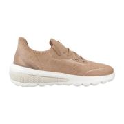 Geox Sneakers med Spherica Actif Teknologi Brown, Dam