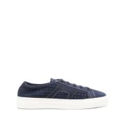 Santoni Casual Sneaker Mbgt22046Pnnt Ckhu60 Blue, Herr