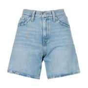 Levi's Shorts Ljus denim Blue, Dam