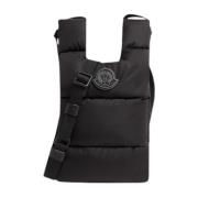 Moncler Vattenavvisande Crossbodyväska Svart Black, Dam