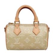 Louis Vuitton Vintage Pre-owned Canvas louis-vuitton-vskor Yellow, Dam