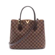 Louis Vuitton Vintage Pre-owned Canvas louis-vuitton-vskor Brown, Dam