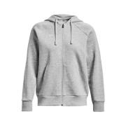 Under Armour Rival Fleece FZ Hoodie Gray, Dam