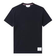 Thom Browne Marinblå 4-Bar T-tröja Blue, Herr