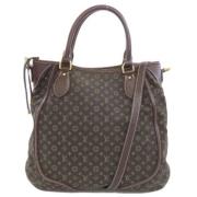 Louis Vuitton Vintage Pre-owned Canvas handvskor Brown, Dam