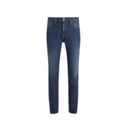 Belstaff Regular Tvättade Denim Jeans Blue, Herr