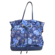 Louis Vuitton Vintage Pre-owned Tyg louis-vuitton-vskor Blue, Dam