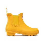 Hunter Klassisk Chelsea Boot Yellow, Dam